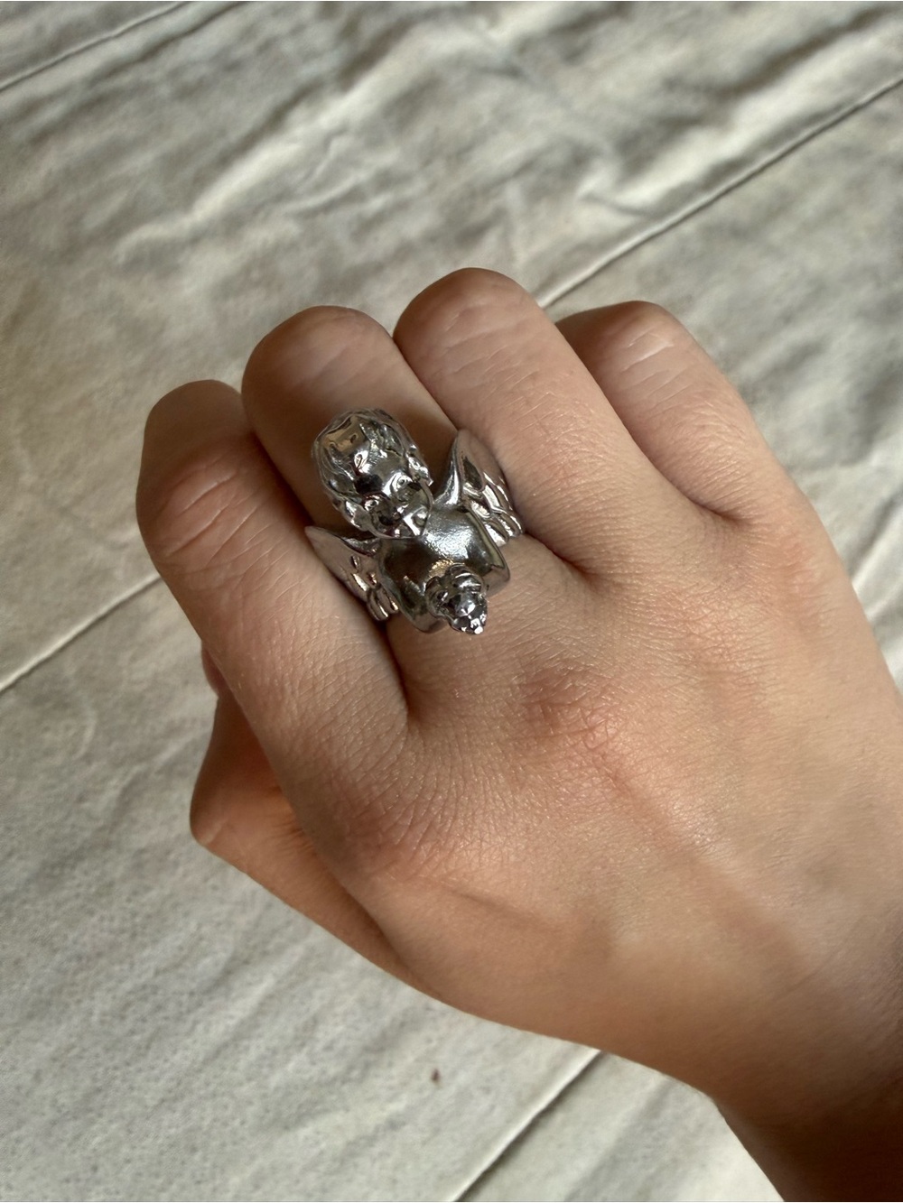 Hard Jewelry Angel of Death Ring